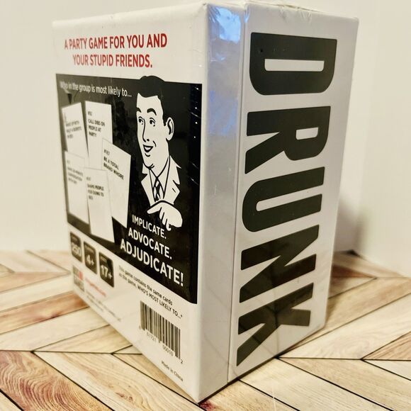 Drunk Stoned Or Stupid A Party Game 250 Cards DSS Games 2014 Sealed - Picture 4 of 6